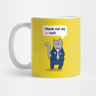 Cat in a Catsuit Mug